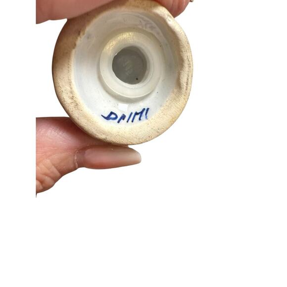 Vintage Delft Salt and Pepper Shakers Blue Windmill - Picture 5 of 6